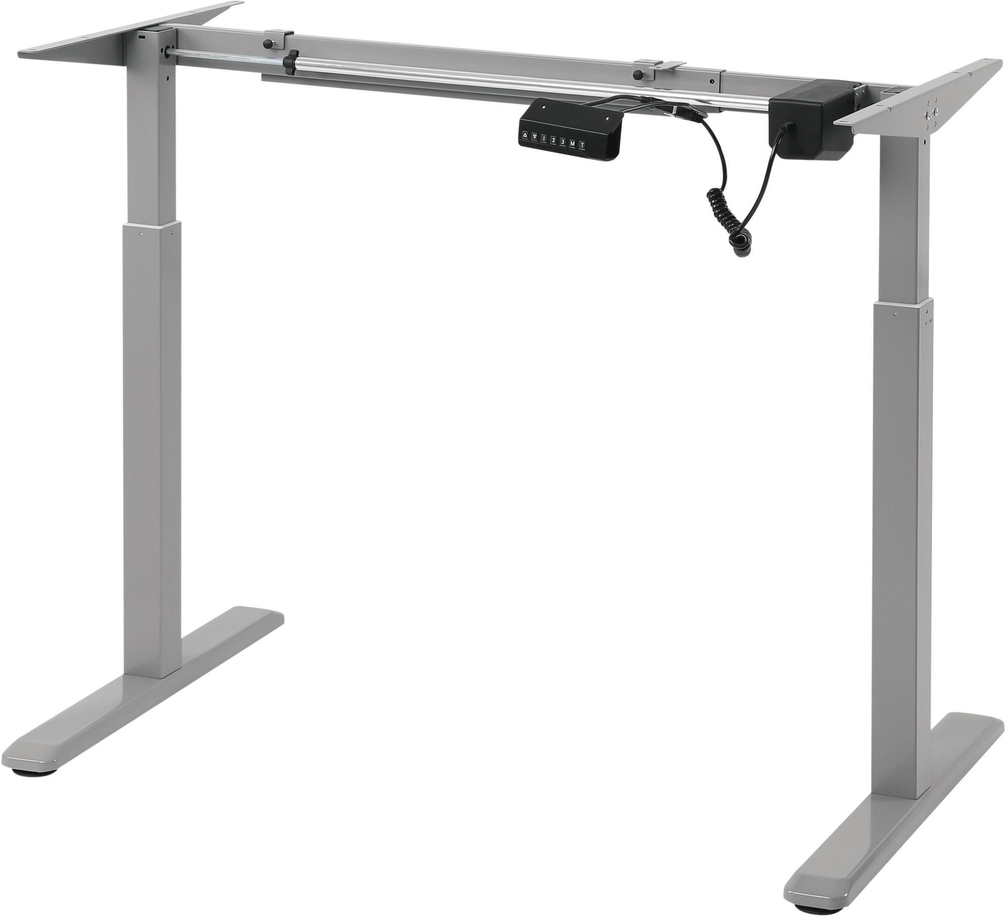 AlzaErgo Table ET2 szürke - Állítható magasságú asztal