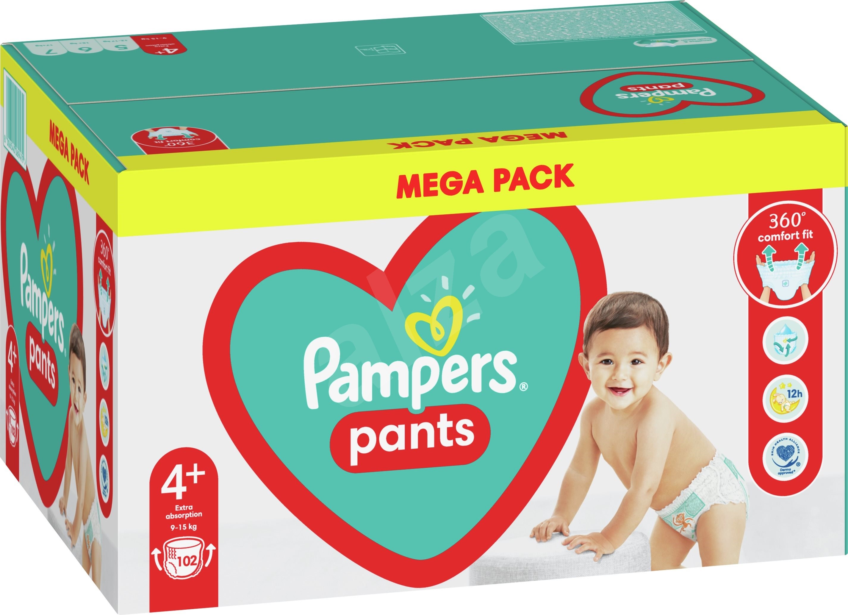 Pampers Pants Maxi+ 4+os méret (99 db) Mega Box Bugyipelenka Alza.hu