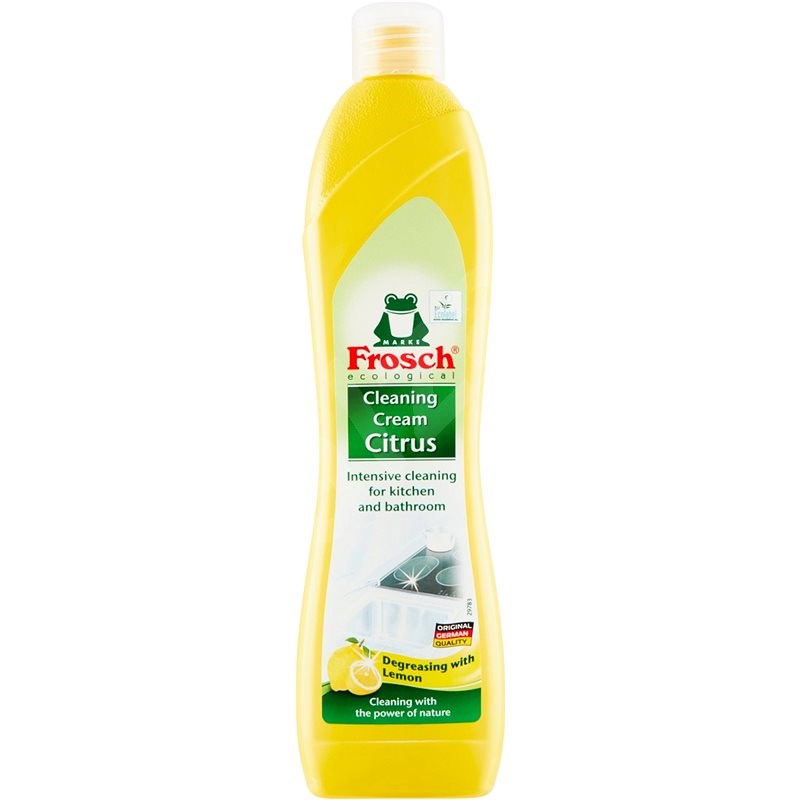 Frosch súrolókrém Citrom 500 ml - Környezetbarát tisztítószer