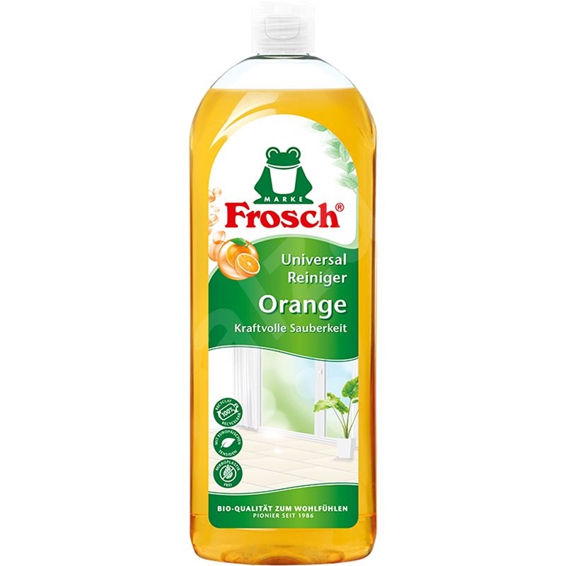 FROSCH EKO univerzális tisztítószer, narancs illattal 750 ml - Környezetbarát tisztítószer
