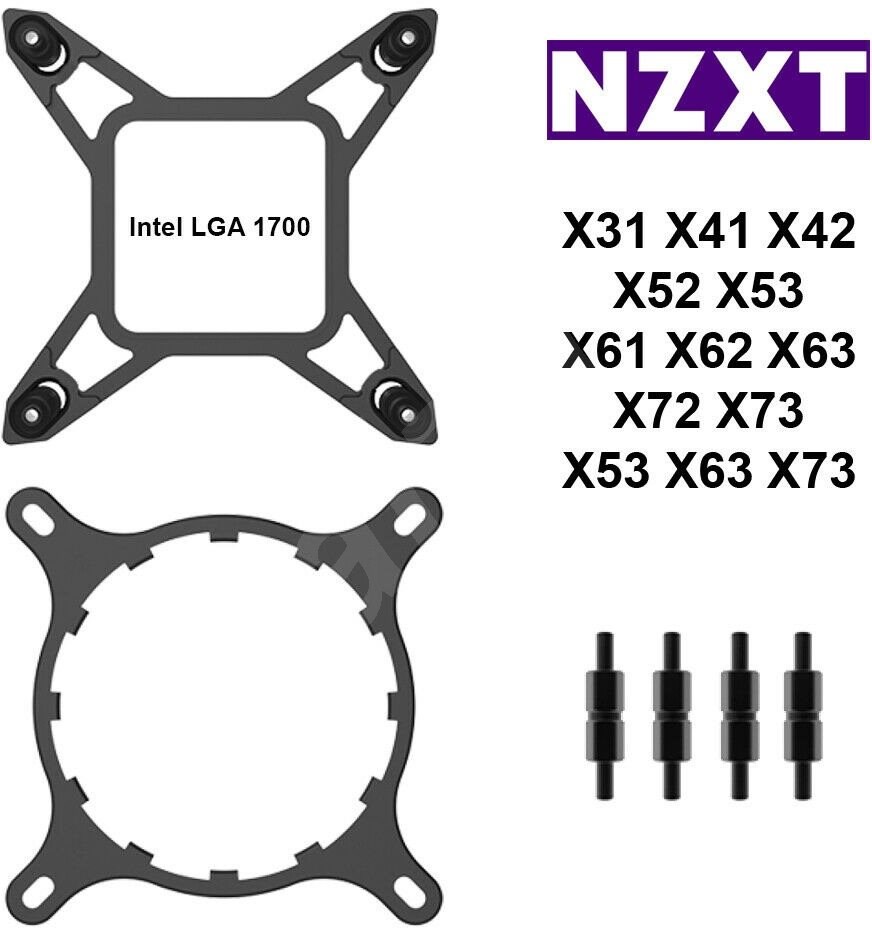 NZXT Socket LGA 1700 Mounting Bracket Kit for Kraken Szerelőkészlet