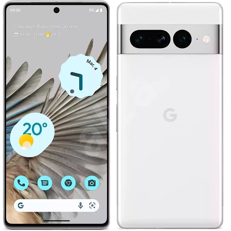 Google Pixel 7 Pro 5G 12 GB/128 GB fehér - Mobiltelefon