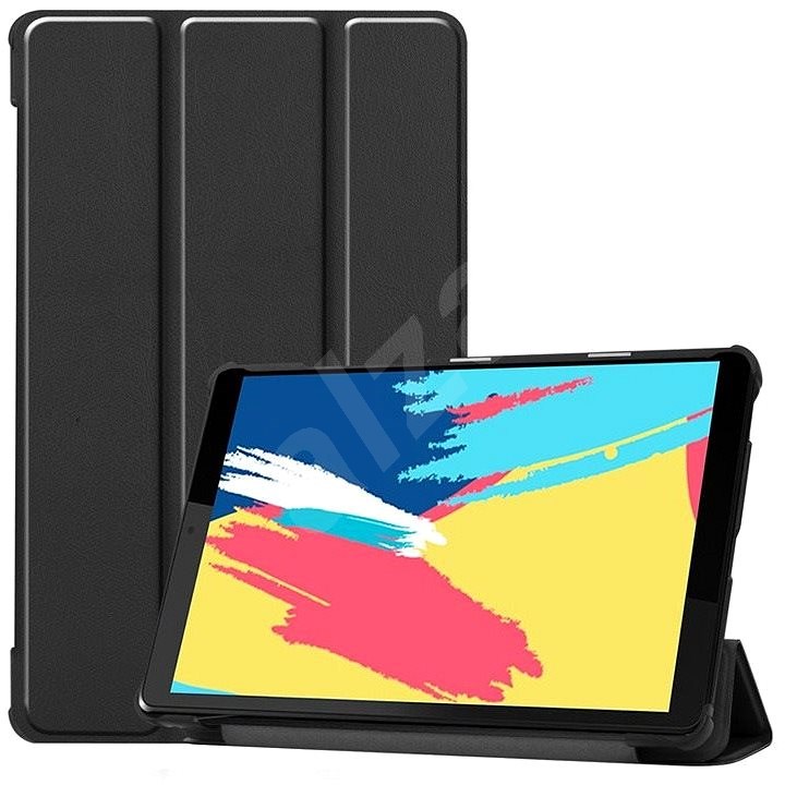 Hishell Protective Flip Cover Lenovo TAB M8 készülékre, fekete - Tablet tok