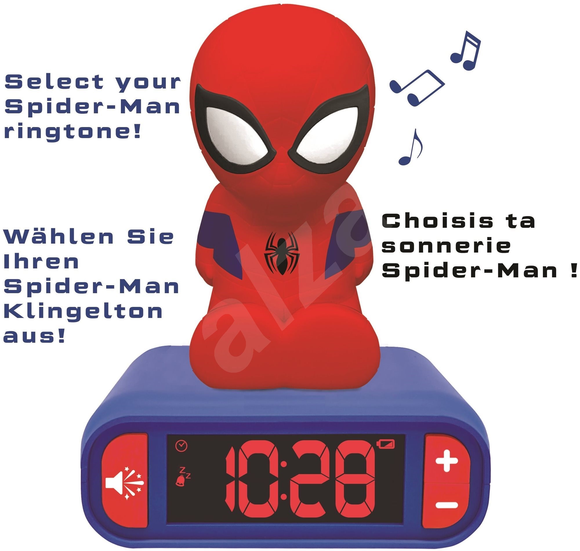 Lexibook Pókember Night Light Radio Alarm Clock Ébresztőóra Alza.hu