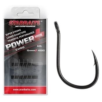 Starbaits Power Hook Chod, méret: 6, 10 db - Horog