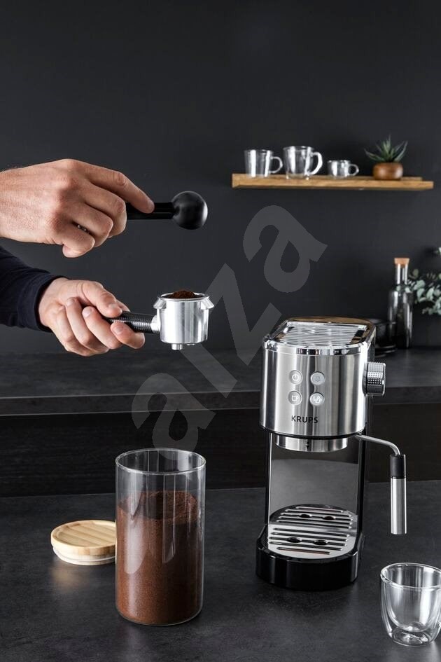 Krups XP442C11 Virtuoso Silver - Karos kávéfőző | Alza.hu