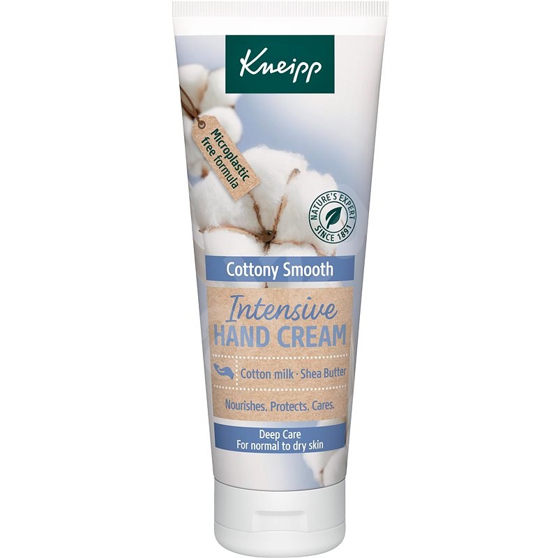 KNEIPP Cottony Smooth Intensive Hand Cream 75 ml - Kézkrém