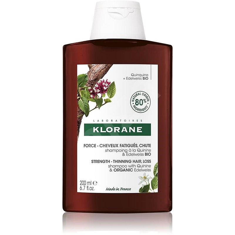 KLORANE sampon kininnel és BIO alpesi gyopárral 200 ml - Sampon