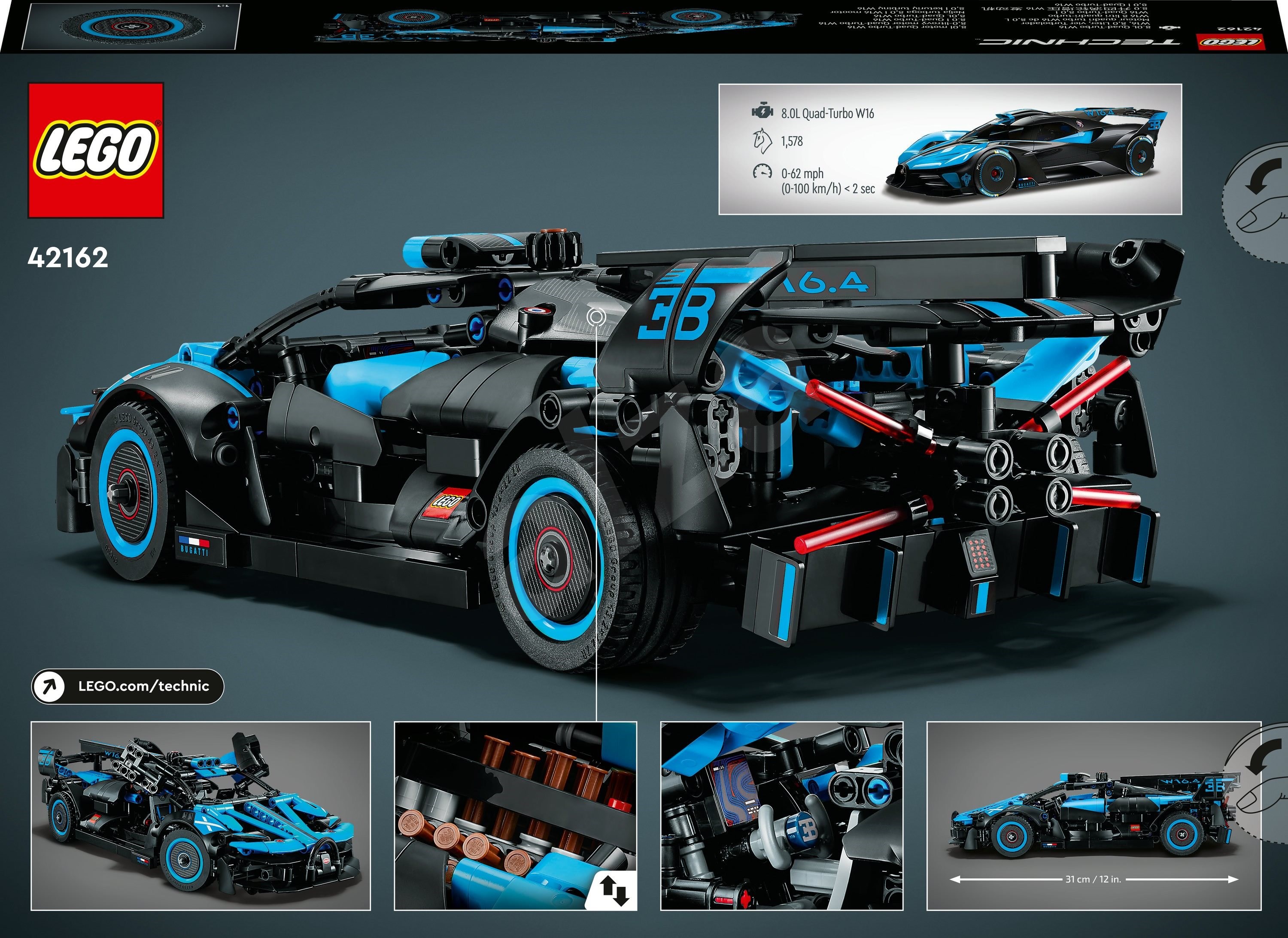 LEGO® Technic 42162 Bugatti Bolide Agile Blue - LEGO | Alza.hu