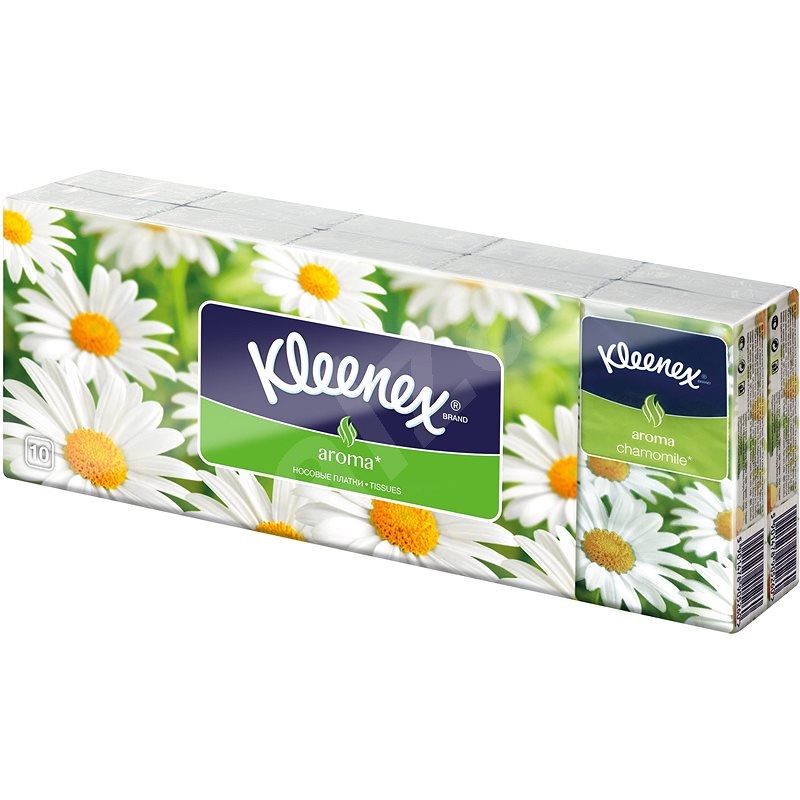 KLEENEX Family - Camomile (10×10 db) - Papírzsebkendő
