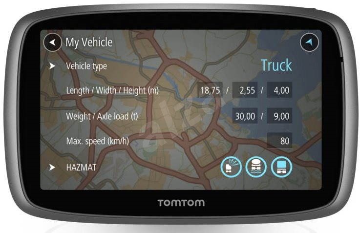 TomTom Trucker 5000 - GPS navigÃ¡ciÃ³ | Alza.hu