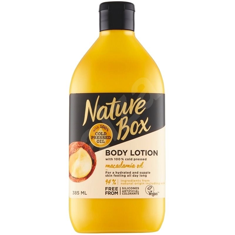 NATURE BOX Body Lotion Macadamia Oil 385 ml Testápoló tej Alza.hu
