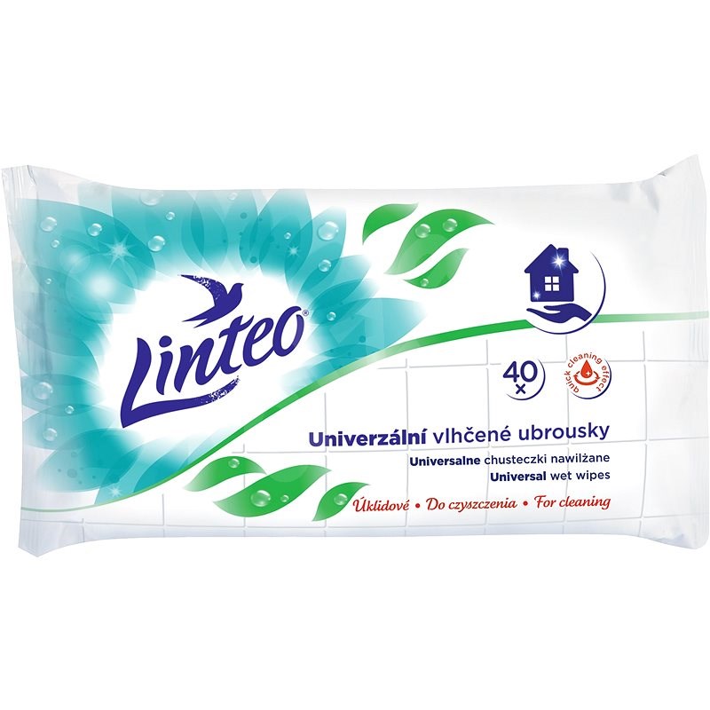 LINTEO Univerzális nedves törlőkendő (40 db) - Nedves törlőkendő