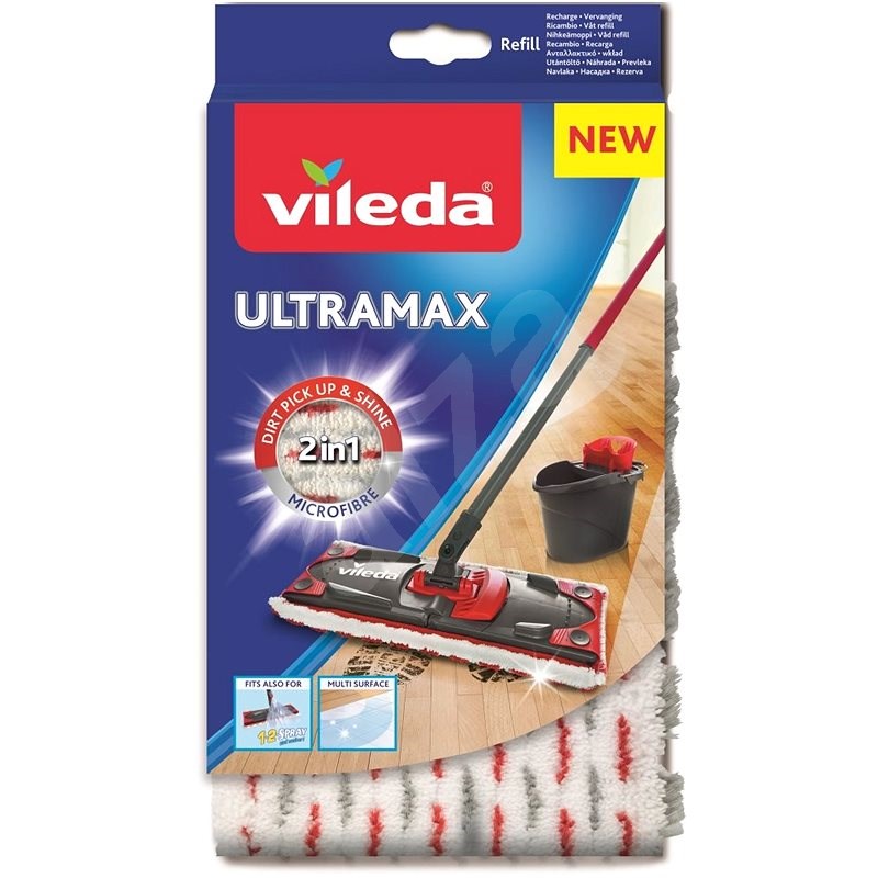 VILEDA Ultramax Microfibre 2v1 mop - Felmosó fej | Alza.hu