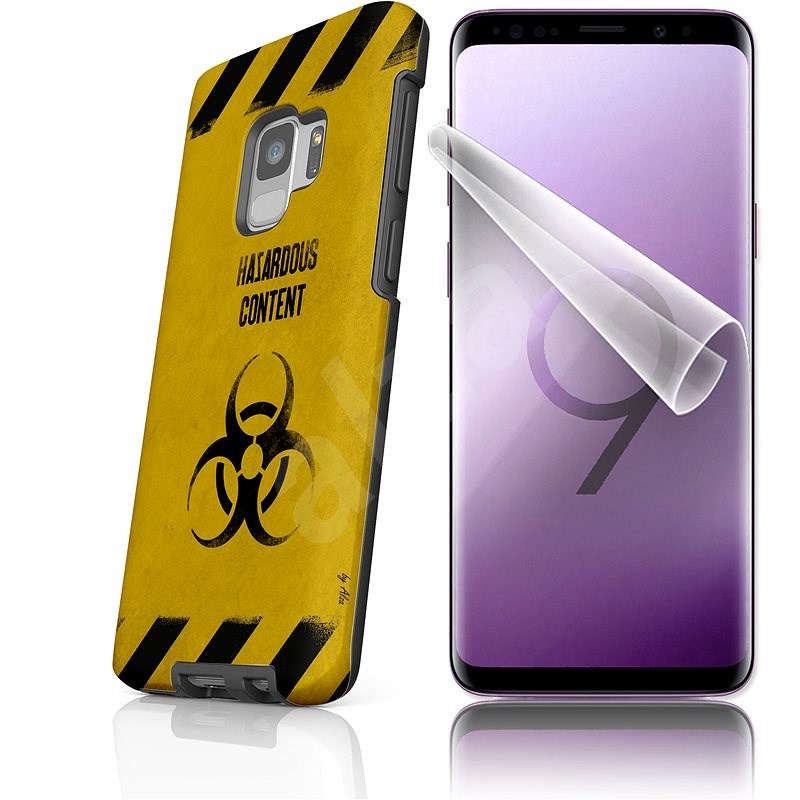 Saját ügy &quot;Saját kockázat&quot; + védőfólia a Samsung Galaxy S9-hez - Alza védőtok