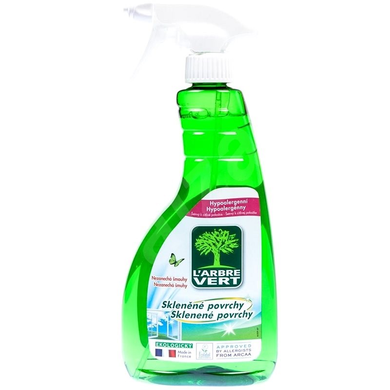 L'ARBRE VERT Öko üvegtisztító spray 740 ml - Környezetbarát tisztítószer