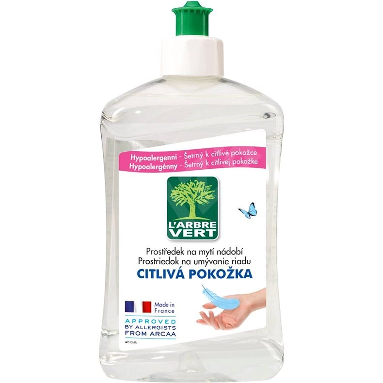 L'ARBRE VERT gyengéd tisztítószer 500 ml - Környezetbarát tisztítószer