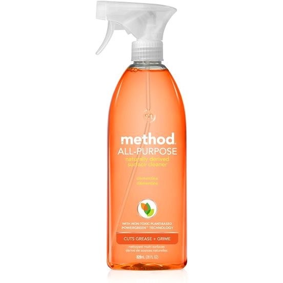 METHOD konyhai tisztítószer- klementin, 828 ml - Környezetbarát tisztítószer