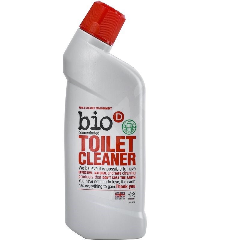 BIO-D WC tisztító, 750 ml - Környezetbarát tisztítószer
