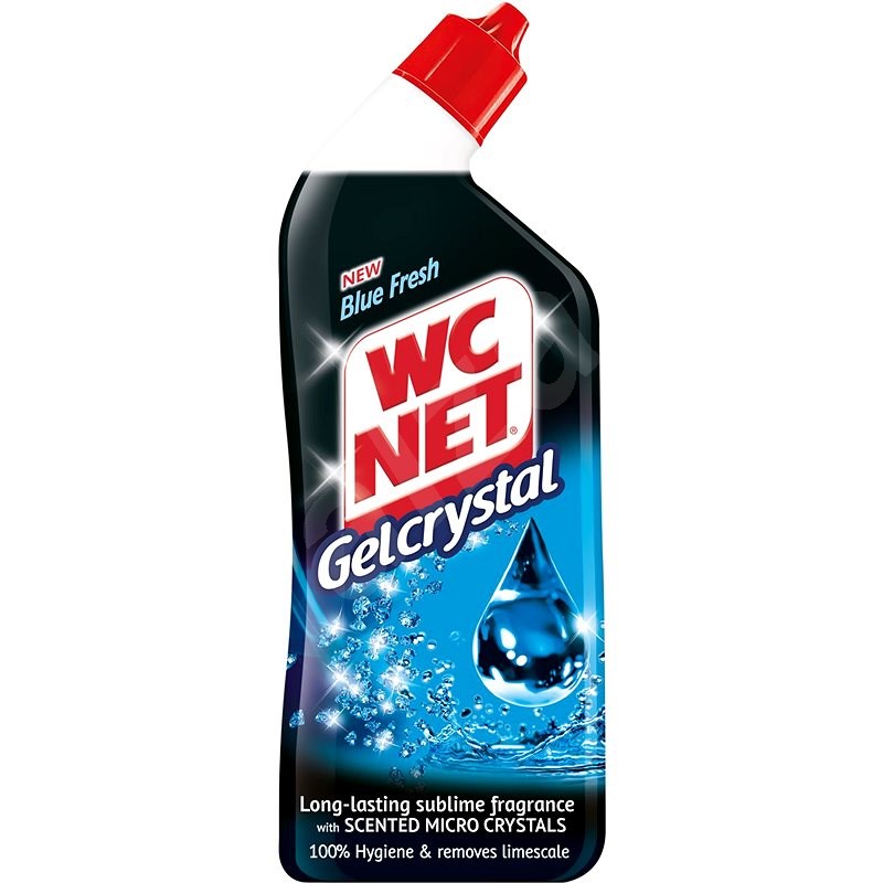 WC NET Gel Crystal Blue Fresh 750 ml - WC gél