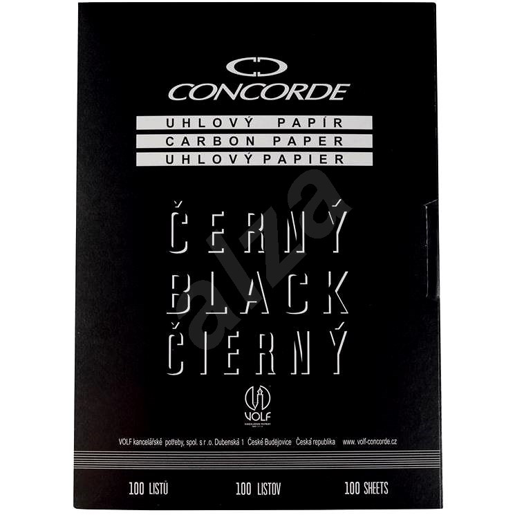CONCORDE Szögletes, A4, 100 lap, fekete - Fénymásolópapír