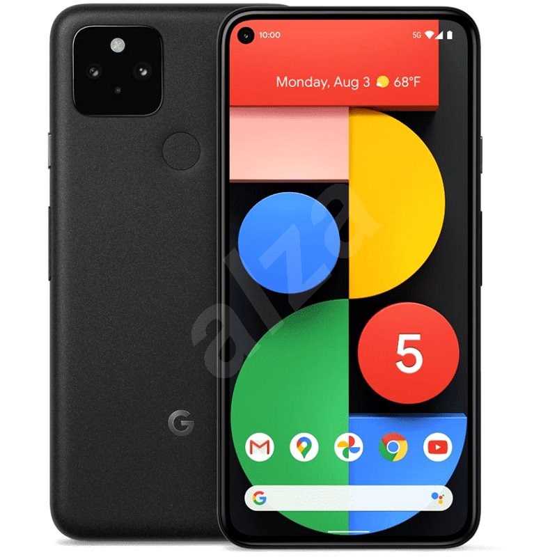 Google Pixel 5 5G fekete - Mobiltelefon