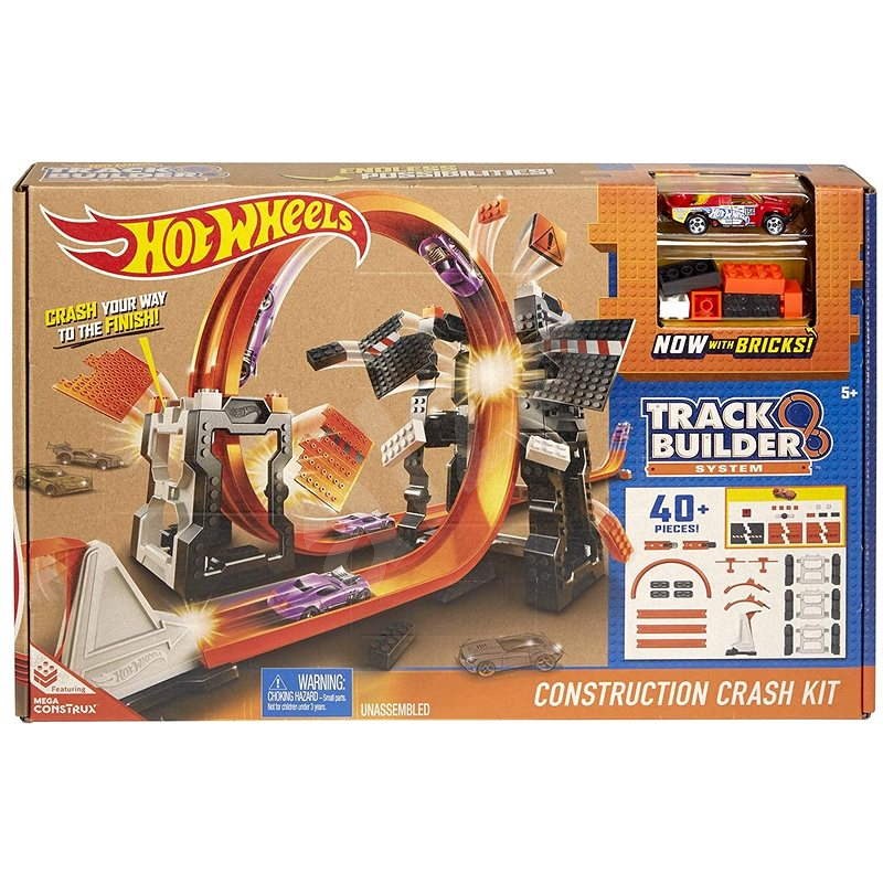  Hot Wheels Track Builder karambol játékszett - Játékszett