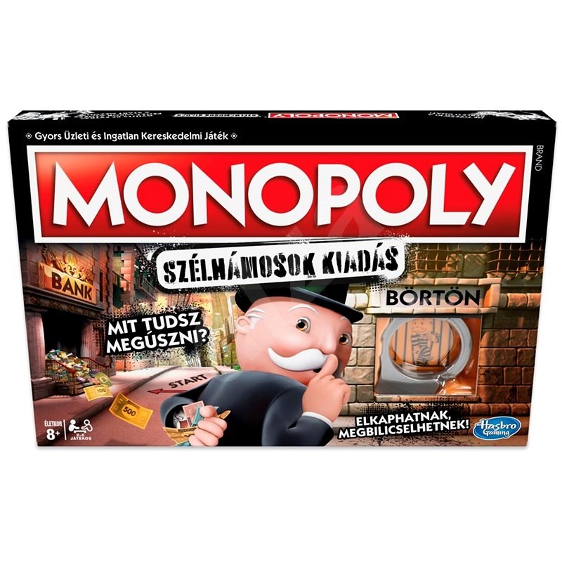 Monopoly Szélhámosok Kiadás - Társasjáték