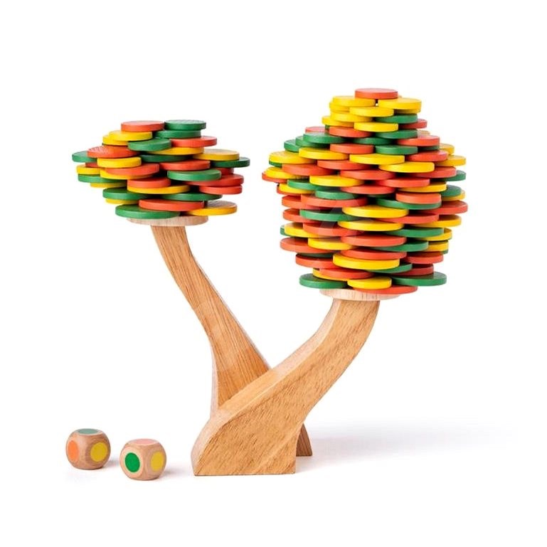 Woody Egyensúlyozó játék - Fa - Készségfejlesztő játék