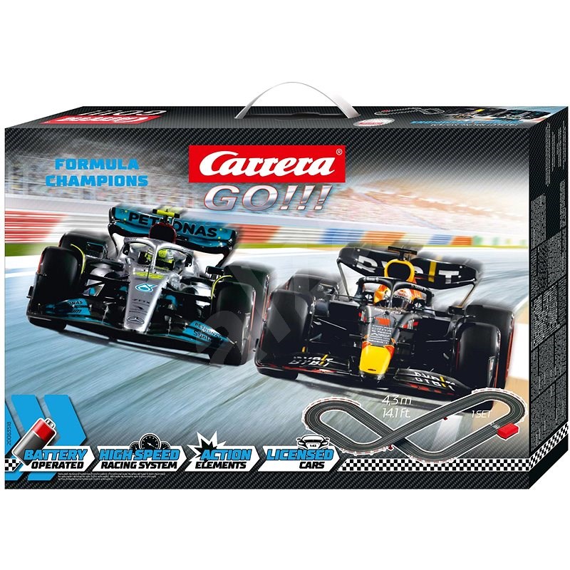 Carrera Autópálya játék GO 63518 F1 - Autópálya játék