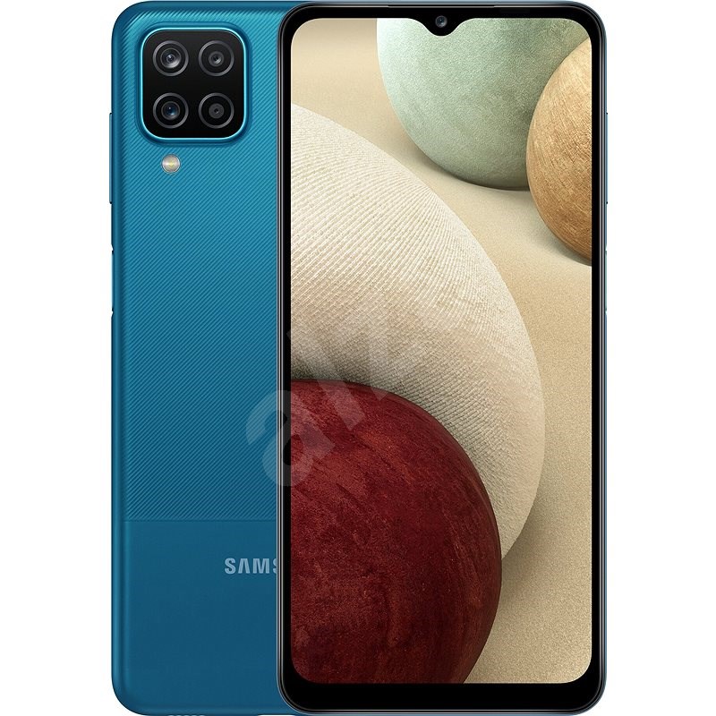 Samsung Galaxy A12 64GB kék - Mobiltelefon