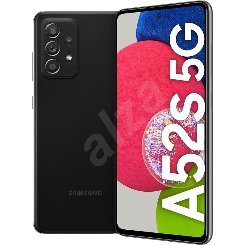 Samsung Galaxy A52s 5G fekete - Mobiltelefon