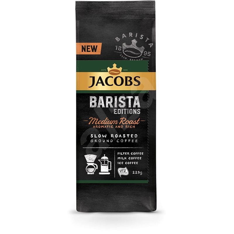 Jacobs Barista Medium őrölt kávé, 225g - Kávé