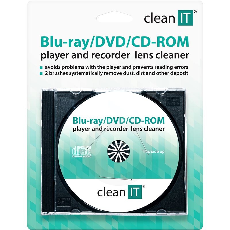 CLEAN IT kefék - CD/DVD tisztítás - Tisztító CD