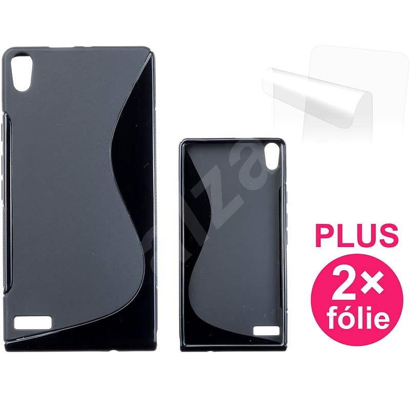  CONNECT IT S-Cover HUAWEI Ascend P6 black  - Phone Case