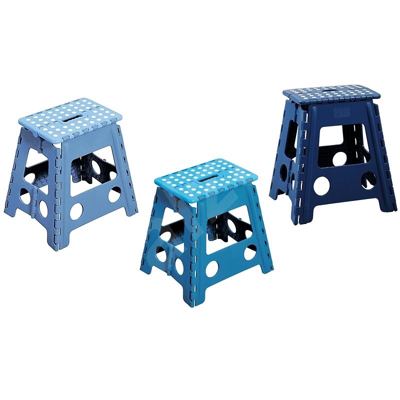 Kesper magas műanyag kisszék, kék - Játék bútor