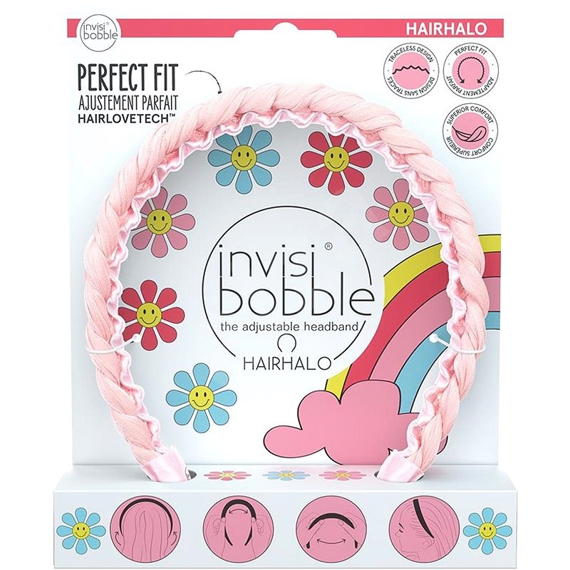 INVISIBOBBLE® HAIRHALO Retro Dreamin‘ Eat, Pink, and be Merry - Fejpánt