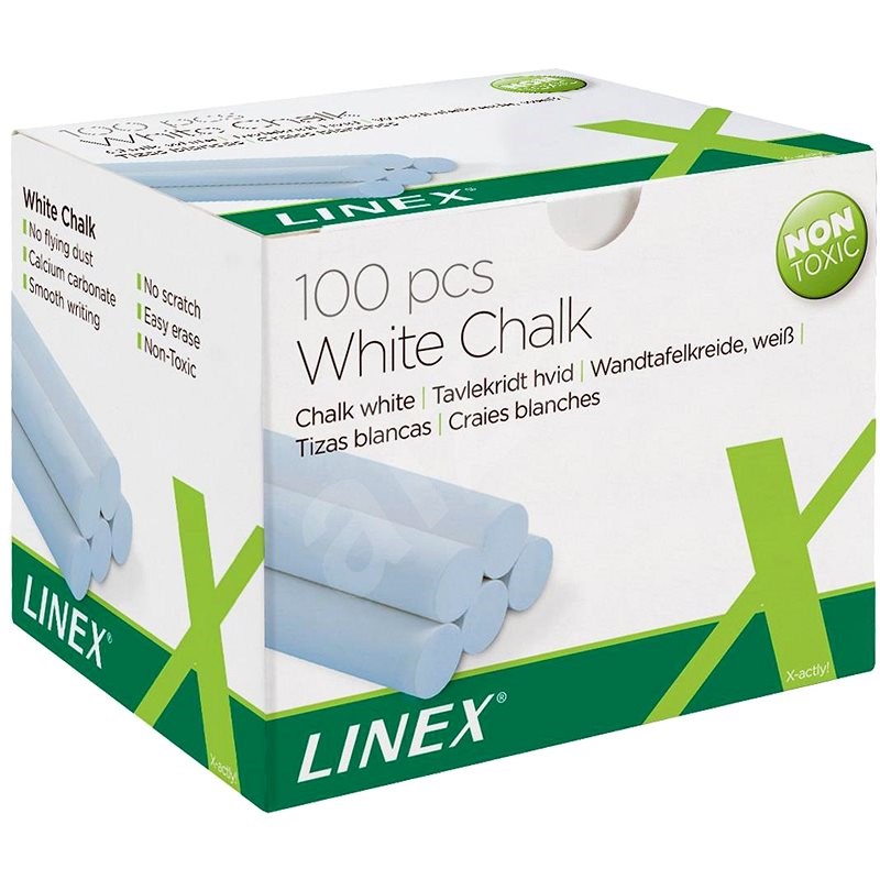 Linex fehér, kerek - 100 db-os csomag - Kréta