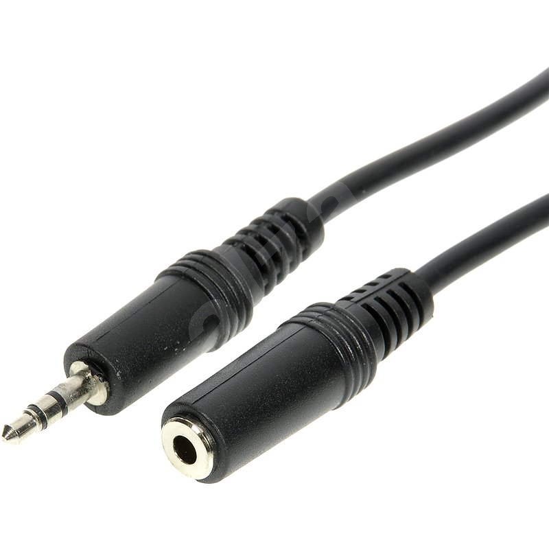 PremiumCord jack M 3.5 -> jack F 3.5, 5 m - Audio kábel