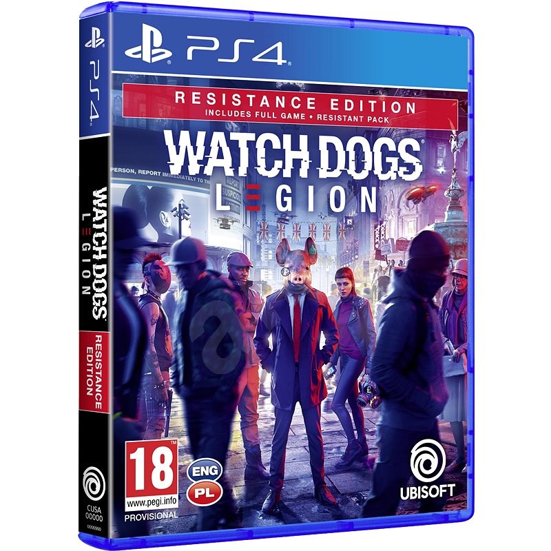 Watch Dogs Legion Resistance Edition - PS4 - Konzol játék