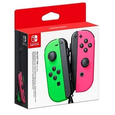 Nintendo Switch Joy-Con kontroller Neon Green/Neon Pink - Kontroller