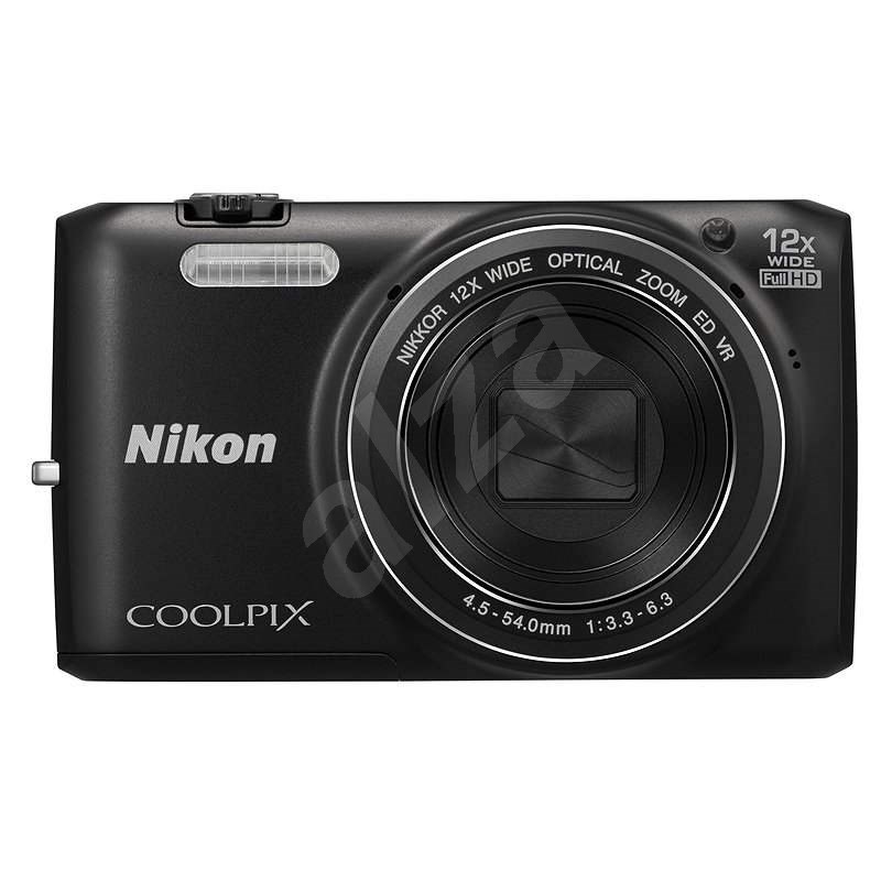  Nikon COOLPIX S6800 black  - Digital Camera
