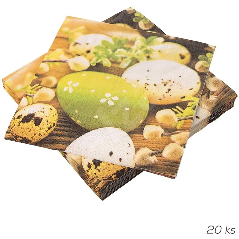 ORION papírszalvéta húsvéti tojás 20 db 33 x 33 cm - Papírszalvéta
