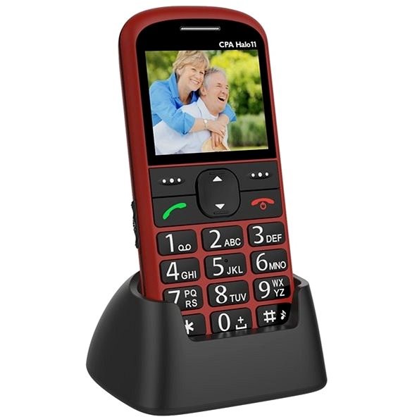 CPA Halo 11 Senior piros - Mobiltelefon