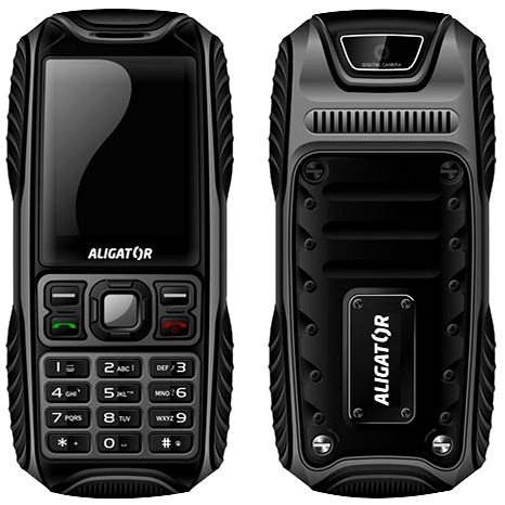  Aligator R10 extremes Dual SIM Black Grey  - Mobile Phone
