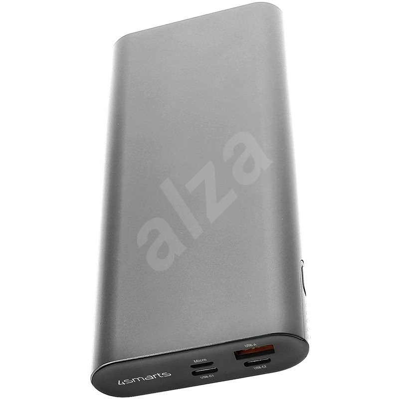 4smarts Power Bank Enterprise 2 20000mAh 130W with Quick Charge, PD, gunmetal Select Edition - Powerbank