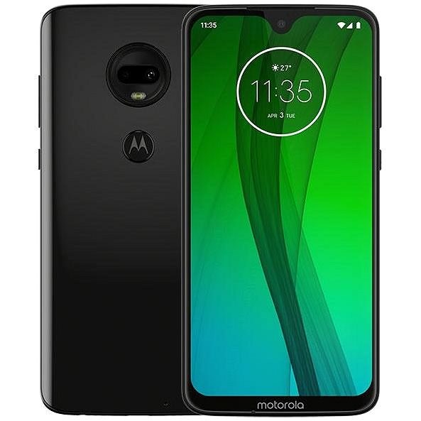 Motorola Moto G7, fekete - Mobiltelefon