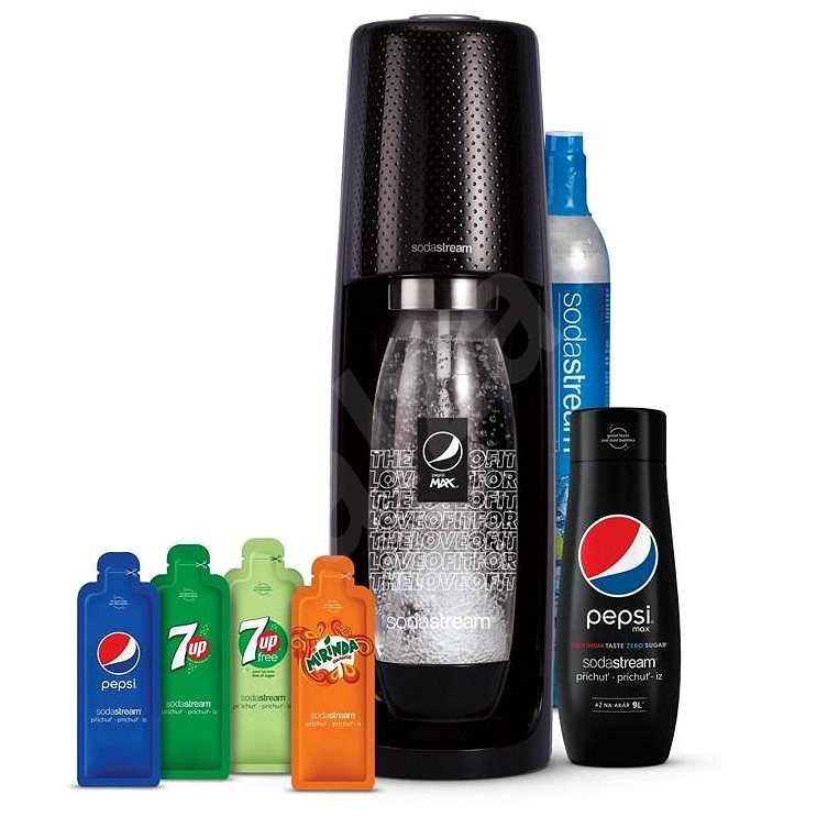 Sodastream Spirit Black Pepsi MegaPack - Szódakészítő