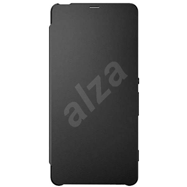 Sony Style Cover Flip SCR54 Graphite Black - Mobiltelefon tok
