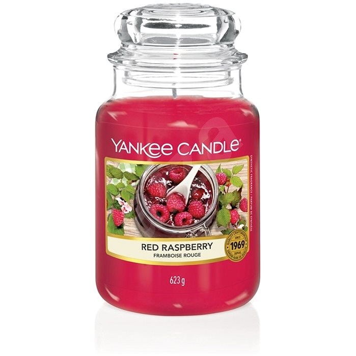 YANKEE CANDLE Red Raspberry 623 g - Gyertya